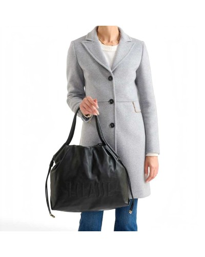 Alviero Martini 1° Classe Shopping Bag Mujer Negro en Piel de ternera