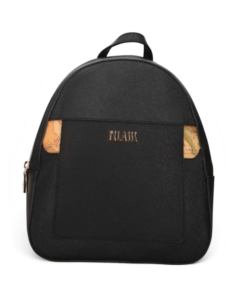 Alviero Martini 1° Classe Mochila Mujer Negro en Tejido revestido