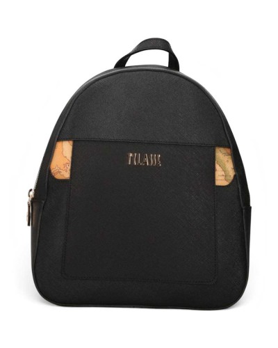 Alviero Martini 1° Classe Mochila Mujer Negro en Tejido revestido