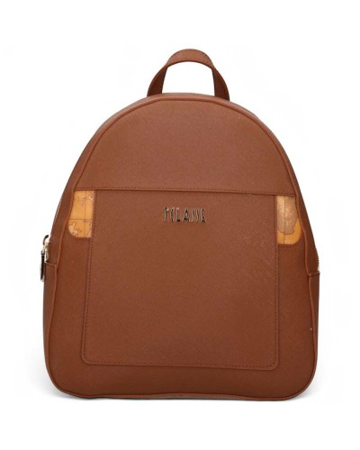 Alviero Martini 1° Classe Mochila Mujer Castaño en Tejido revestido