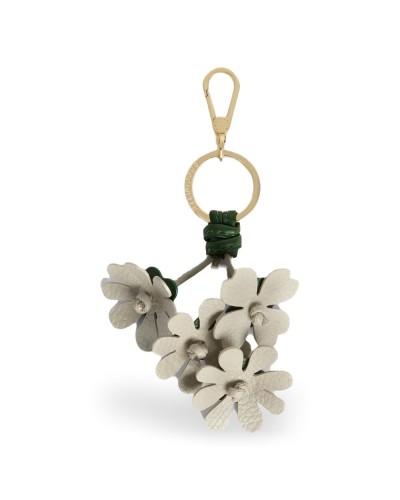 Coccinelle Charm Flowers Bicolor Damen Gartengrün aus Genarbtes Leder und Metall