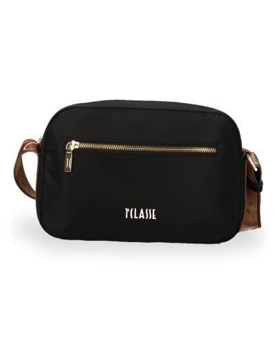 Alviero Martini 1° Classe Reporter Bag Female Black in Recycled Polyamide and Acrylic