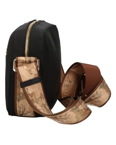 Alviero Martini 1° Classe Reporter Bag Female Black in Recycled Polyamide and Acrylic
