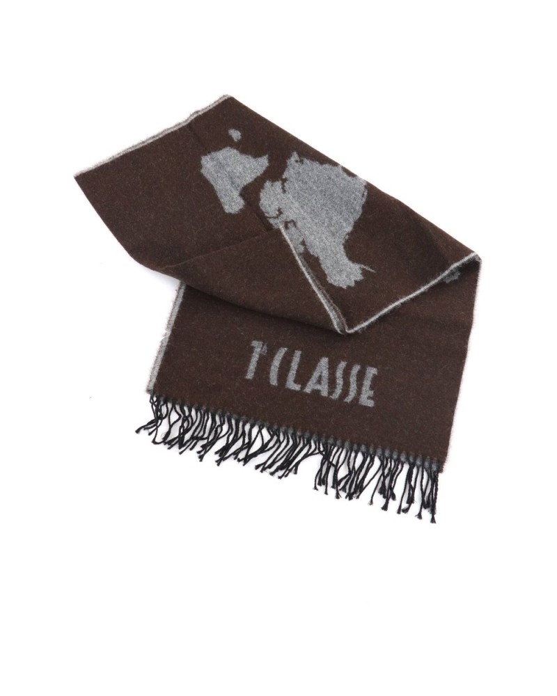 Alviero Martini 1° Classe Scarf Female Ebony in Acrylic and Polyester