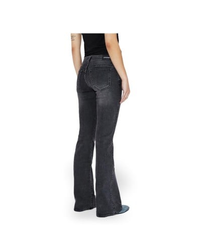 DR. DENIM Bootcut Jeans Kily Low Women Grey Mist Red