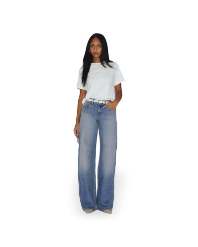 DR. DENIM Jeans Rhue Low Wide Damen Drift Sky Used