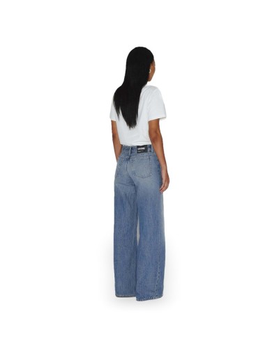 DR. DENIM Jeans Rhue Low Wide Damen Drift Sky Used