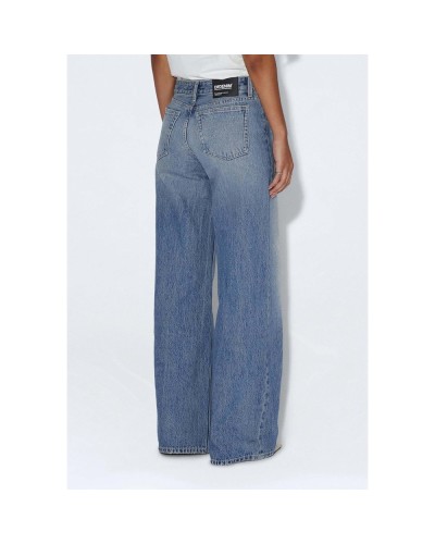 DR. DENIM Jeans Rhue Low Wide Damen Drift Sky Used