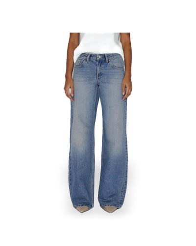 DR. DENIM Jeans Rhue Low Wide Damen Drift Sky Used