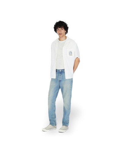 DR. DENIM Jeans Dash Straight Men Mid Grey Used