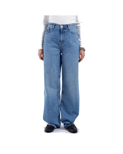 DR. DENIM Vaqueros Donna High Relaxed Mujer Stream Sky Used