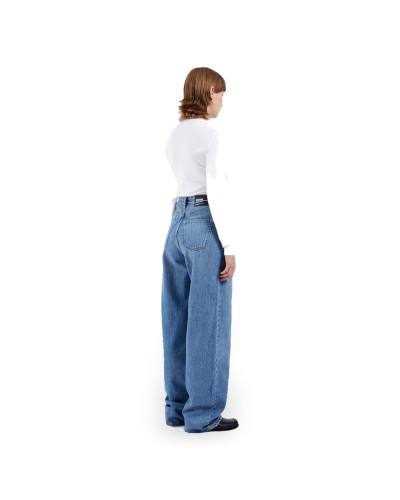 DR. DENIM Vaqueros Donna High Relaxed Mujer Stream Sky Used
