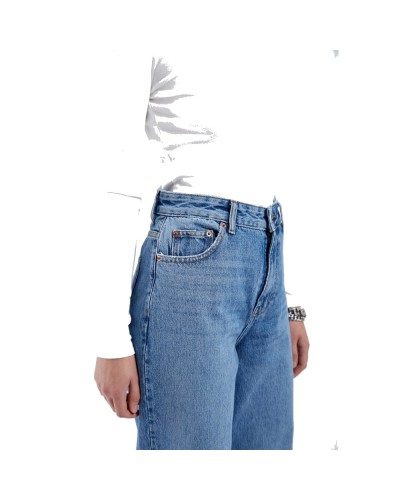 DR. DENIM Vaqueros Donna High Relaxed Mujer Stream Sky Used