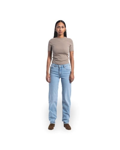 DR. DENIM Vaqueros Arch Mid Straight Mujer Tar Black Used 26/32