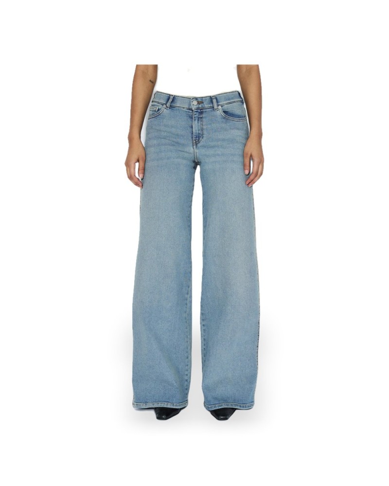 DR. DENIM Vaqueros Zila Mid Wide Mujer Cape Light Vintage