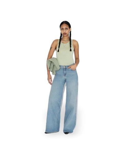 DR. DENIM Vaqueros Zila Mid Wide Mujer Cape Light Vintage