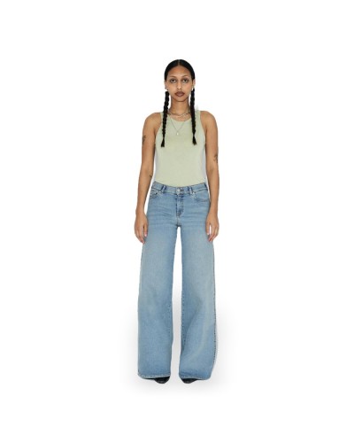 DR. DENIM Vaqueros Zila Mid Wide Mujer Cape Light Vintage