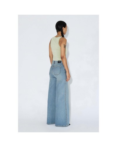 DR. DENIM Vaqueros Zila Mid Wide Mujer Cape Light Vintage