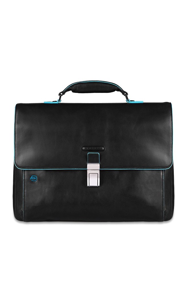 Borsa PIQUADRO Blue Square Cartella Pelle Nero - CA3111B2-N