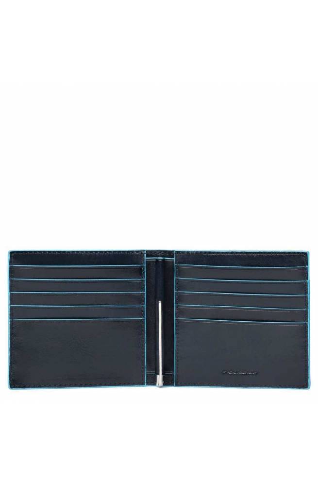 Portafoglio PIQUADRO Blue Square Uomo Pelle Blu - PU1666B2-BLU2