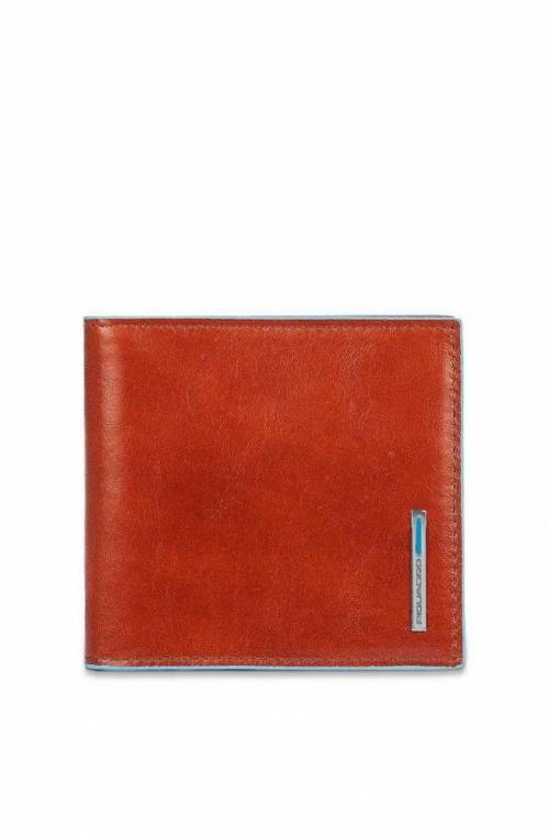 Portafoglio PIQUADRO Blue Square Uomo Pelle Blu - PU1666B2-BLU2