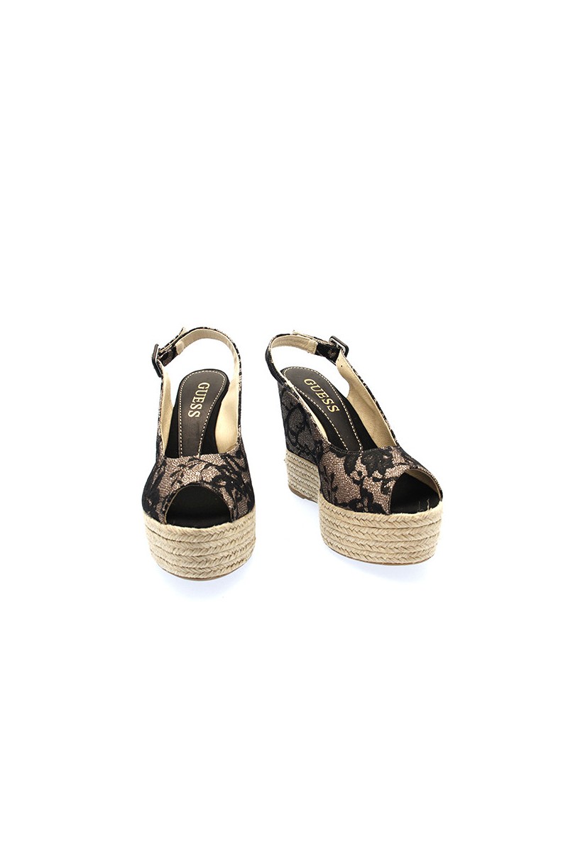 Sandali Guess Donna Nero Taglia 38 FLNUR2LAC05 BLACK 38 Sandali Guess Donna Nero Taglia 38 FLNUR2LAC05 BLACK 38