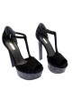 Guess Platform Sandals Female Black Size 6,5 - FLDOT1SUE03-BLACK-40