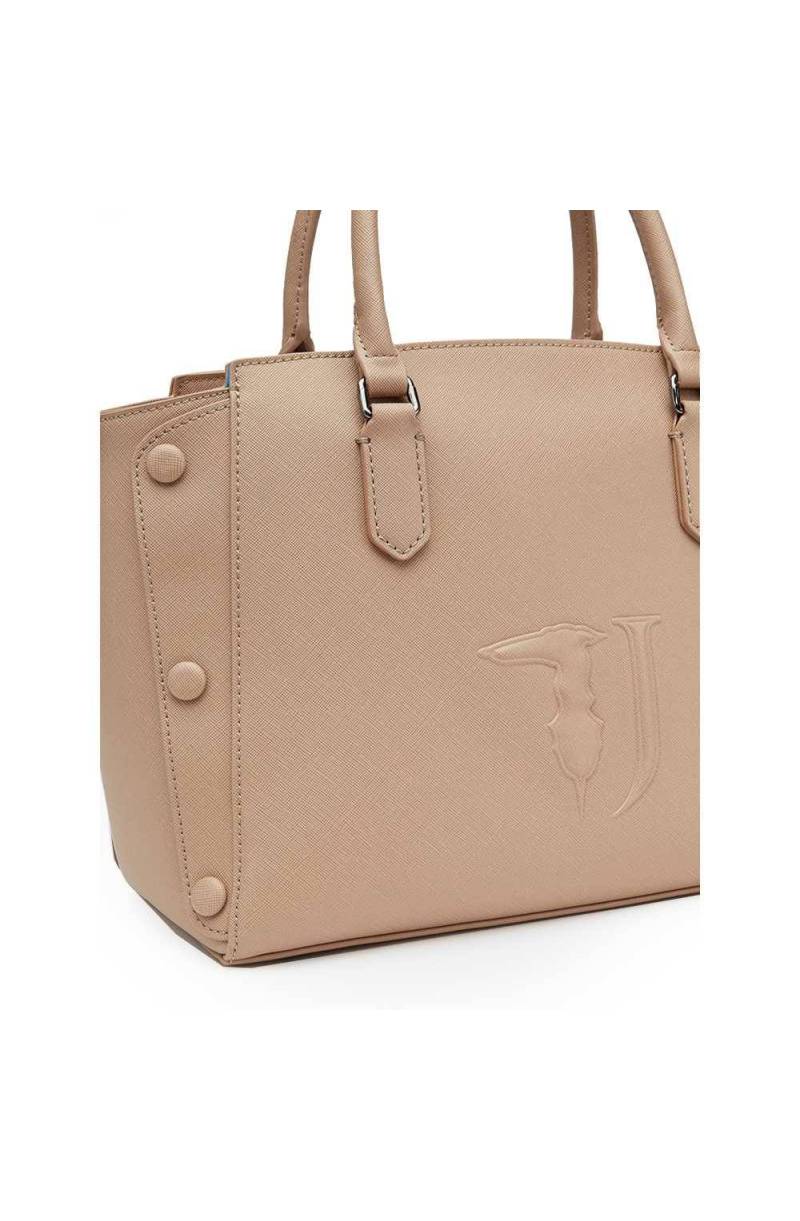 Trussardi Poppinsbags Borsa 75b004549y099999w060 Jeans Beige Donna F1KlJT3uc