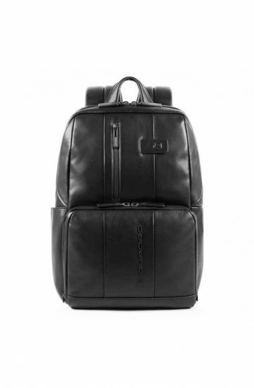 PIQUADRO Backpack Urban Male Leather Black - CA3214UB00-N