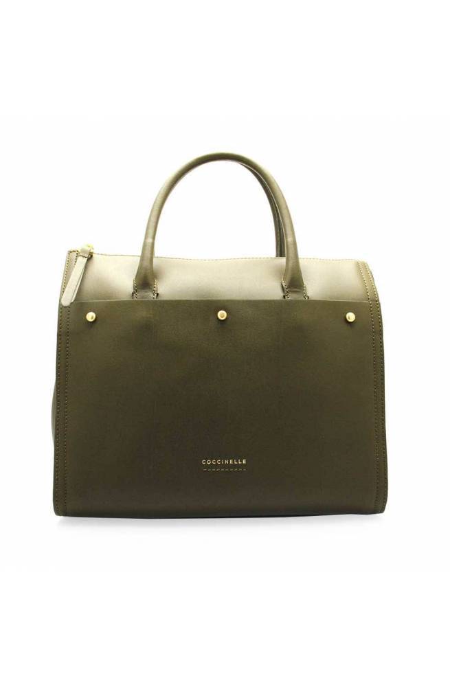 COCCINELLE Bag PAUL SMOOTH Female Leather Evergreen - E1ET1180201G06