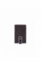 PIQUADRO Cartera Compact wallet Black Square Hombre Màrron - PP4891B3R-TM