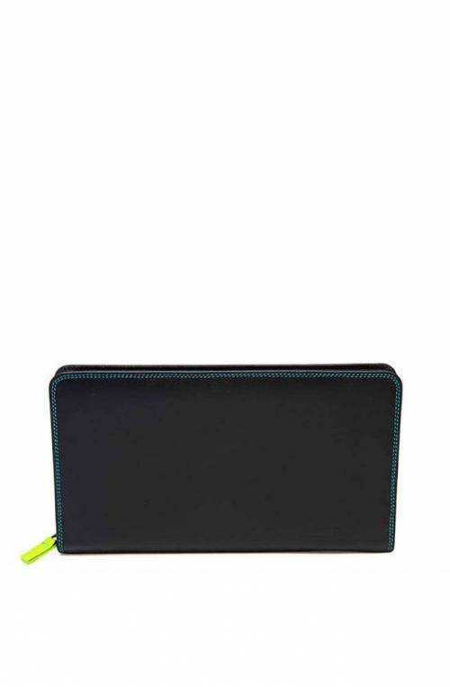 MYWALIT Wallet Leather Black-Pace - 1262-4