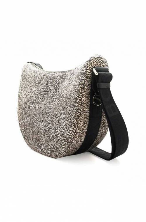 BORBONESE Bolsa Mujer Natural-Negro - 934108-I15-X11