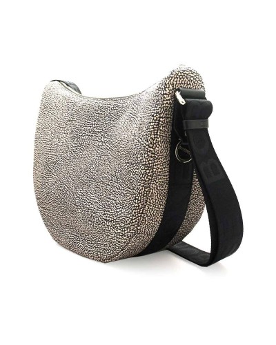 BORBONESE Bolsa Mujer Natural-Negro - 934108-I15-X11