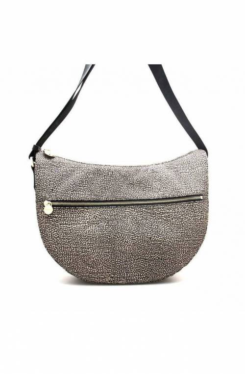BORBONESE Bolsa Mujer Natural-Negro - 934108-I15-X11