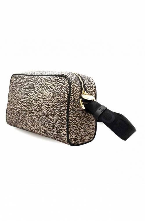 BORBONESE Bolsa Mujer Natural, Negro - 934115-I15-X11