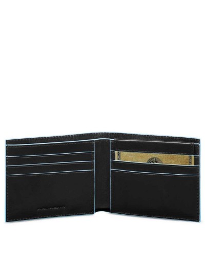 Portafoglio PIQUADRO Blue Square Pelle Nero - PU3891B2R-N