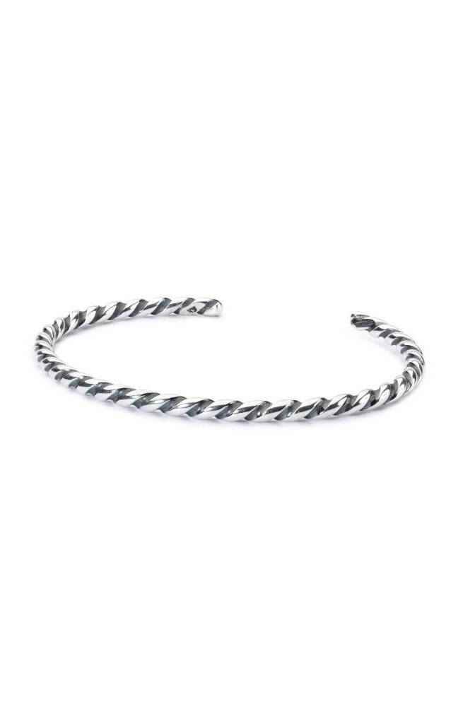 Trollbeads  Twisted Silver Bangle XS - TAGBA-00007