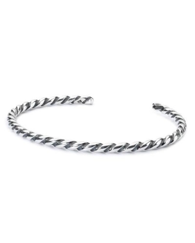 Trollbeads  Twisted Silver Bangle XS - TAGBA-00007