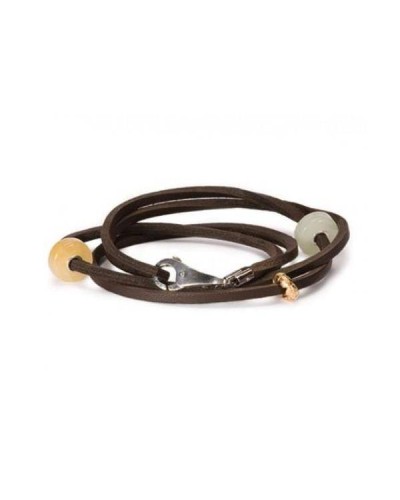Trollbeads Leather Bracelet/Necklace, Brown,cm 41 (L510441)