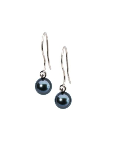 TROLLBEADS Earrings Peacock Pearl Round Drops Female - TAGEA-00096