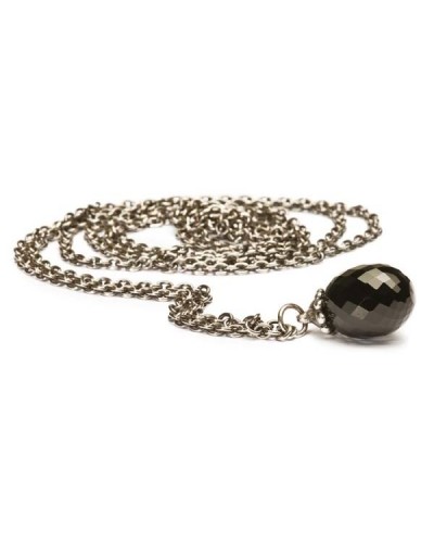 Trollbeads Collar con Onix Negro 60cm- TAGFA-00001