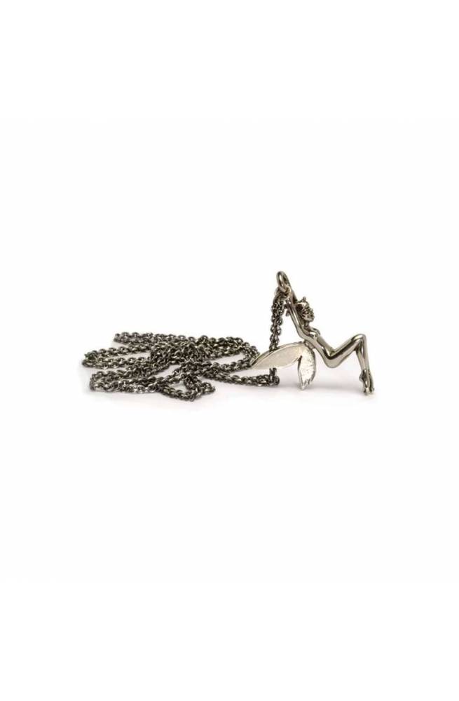 Trollbeads Fantasy Sterling Silver Necklace with Fairy  100 cm TAGFA-00014
