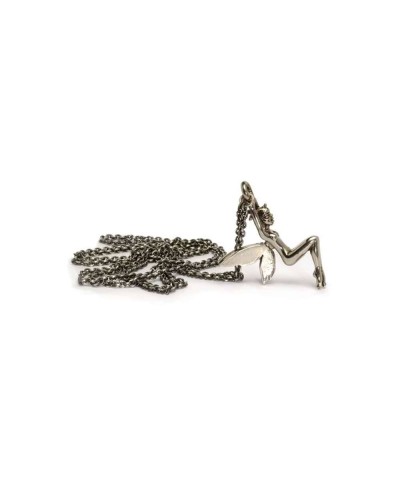 Trollbeads Fantasy Sterling Silver Necklace with Fairy  100 cm TAGFA-00014