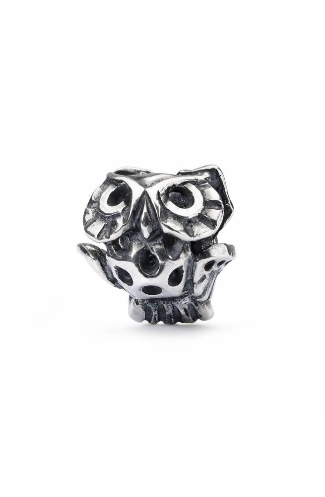 Bead in Argento TROLLBEADS Gufo Saggio - TAGBE-30140