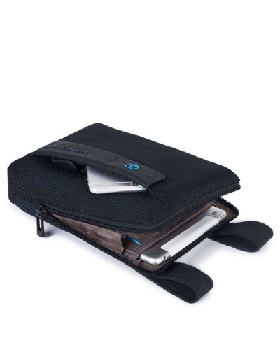 PIQUADRO Bag P16 Male Pocketbook chevron/Blue - CA3084P16-CHEVBLU
