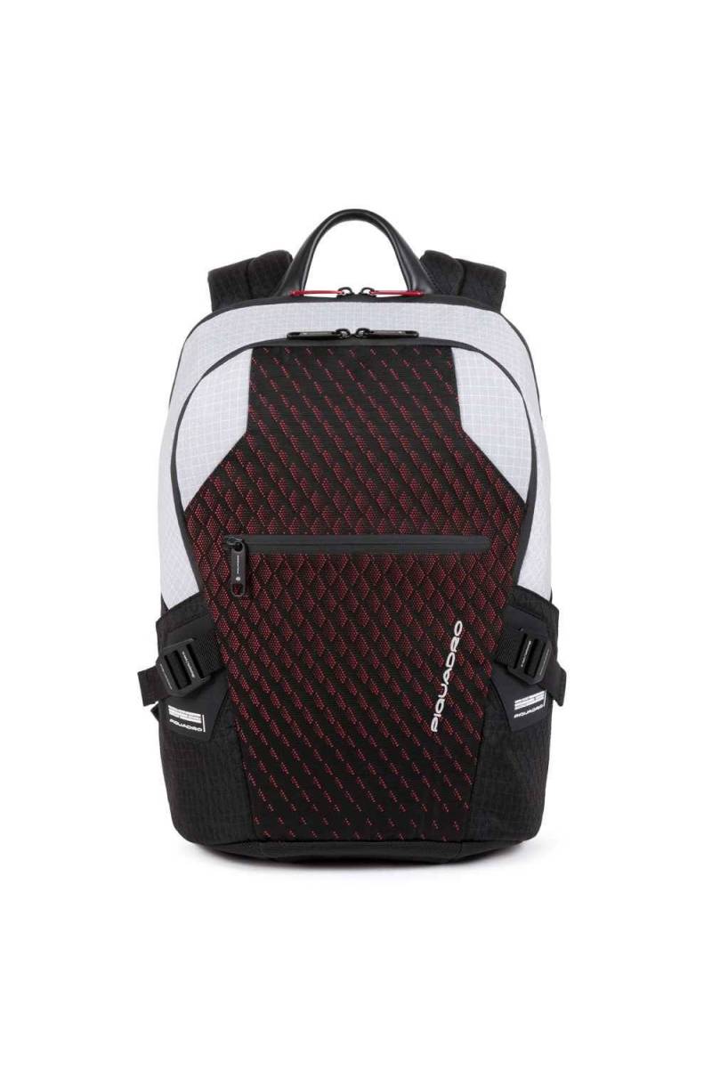 Zaino PIQUADRO PQ-Y Grigio e rosso - CA5151PQY-GRR - PoppinsBags