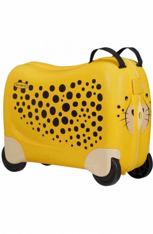 SAMSONITE Trolley DREAM RIDER yellow Junior CHEETAH - CK8-26001