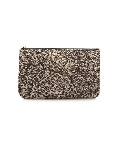 BORBONESE Beauty case Mujer Natural, Negro - 930118-I15-X11