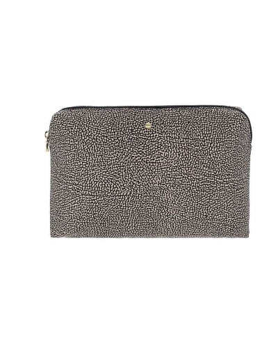 BORBONESE Beauty case Mujer Natural, Negro - 930120-I15-X11